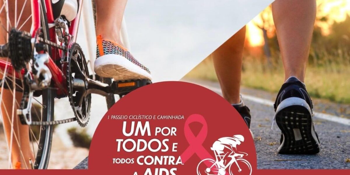 Ceap-SOL e HDT promovem passeio ciclístico e caminhada Um por Todos e Todos Contra a Aids