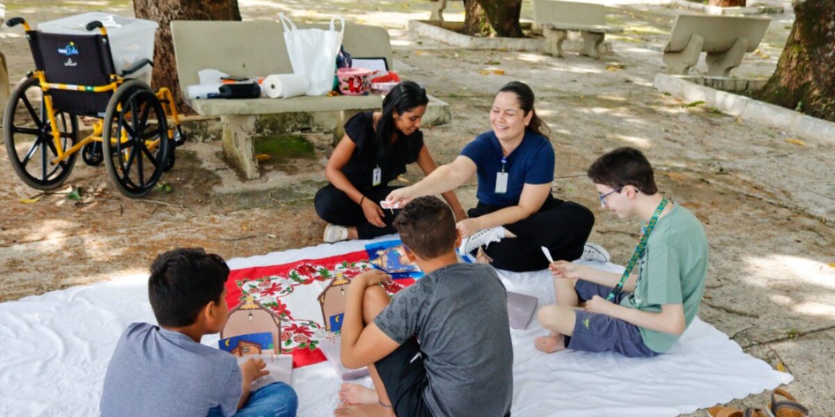 Crer celebra encerramento do Grupo Aprender a Pensar com atividade especial de Natal