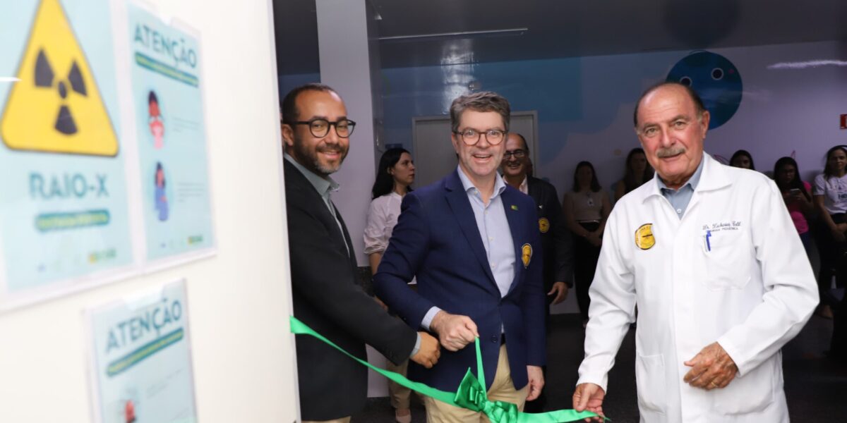 Equipamento de raio-X telecomandado é inaugurado no Hospital Estadual da Criança e do Adolescente