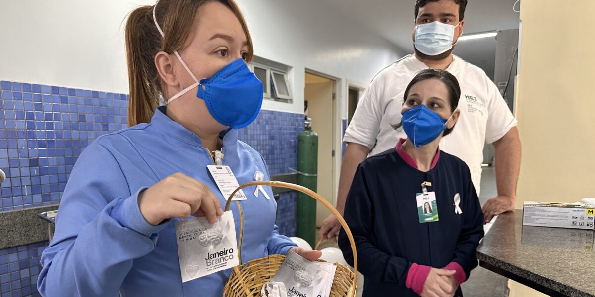 Hospital Estadual de Jataí promove ação sobre o Janeiro Branco