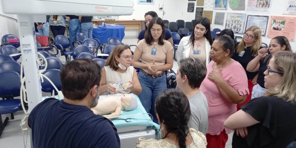Capacitação no Hemu qualifica profissionais de saúde sobre Reanimação Neonatal