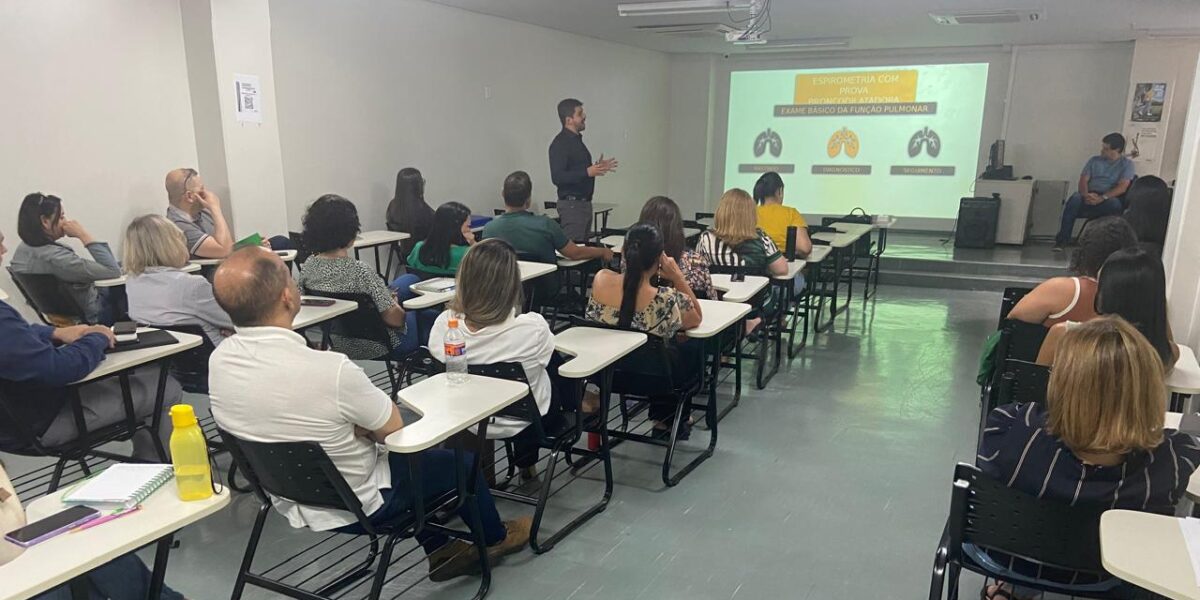 Capacitação no Cemac Juarez Barbosa atualiza farmacêuticos sobre a Doença Pulmonar Obstrutiva Crônica