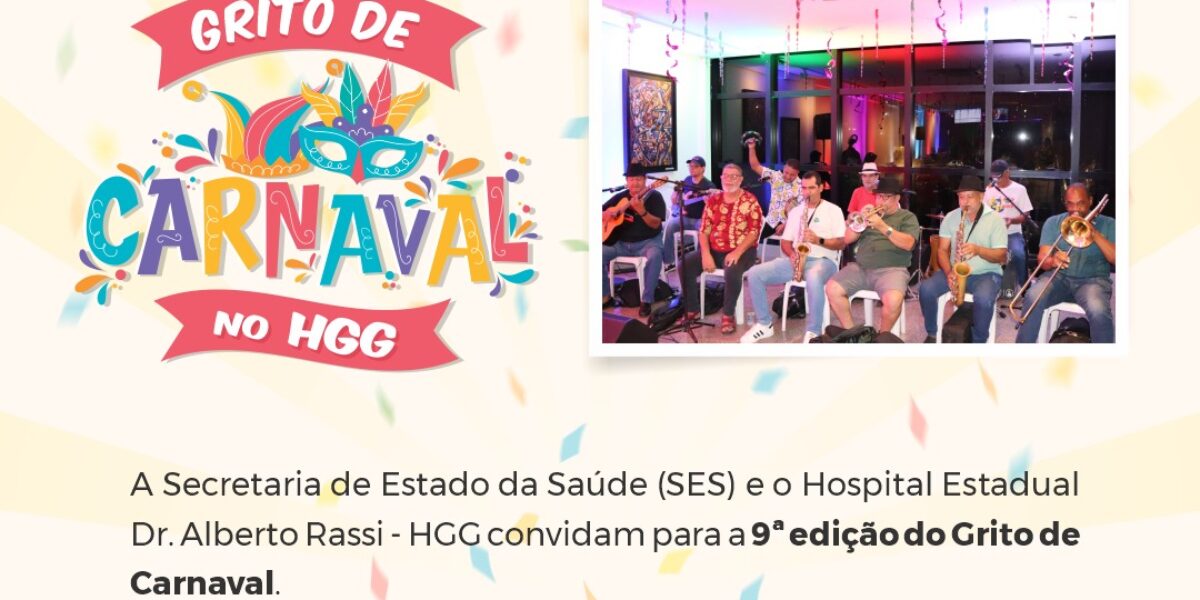 HGG realiza nona edição do Grito de Carnaval com o grupo Noys é Noys