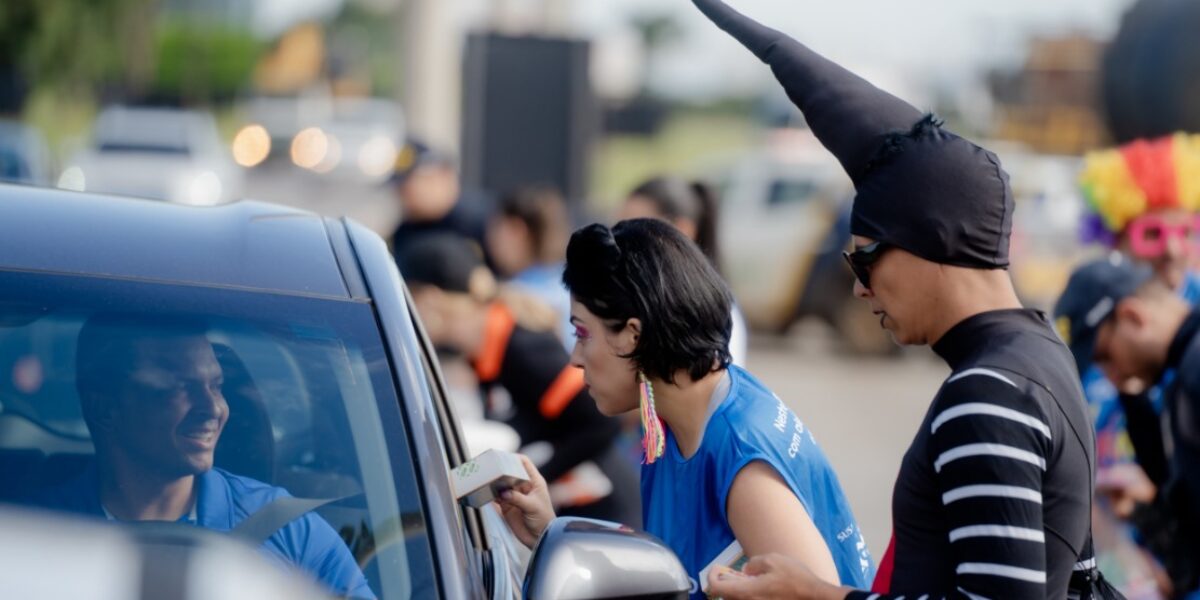 Governo de Goiás promove blitz educativa contra doenças transmissíveis