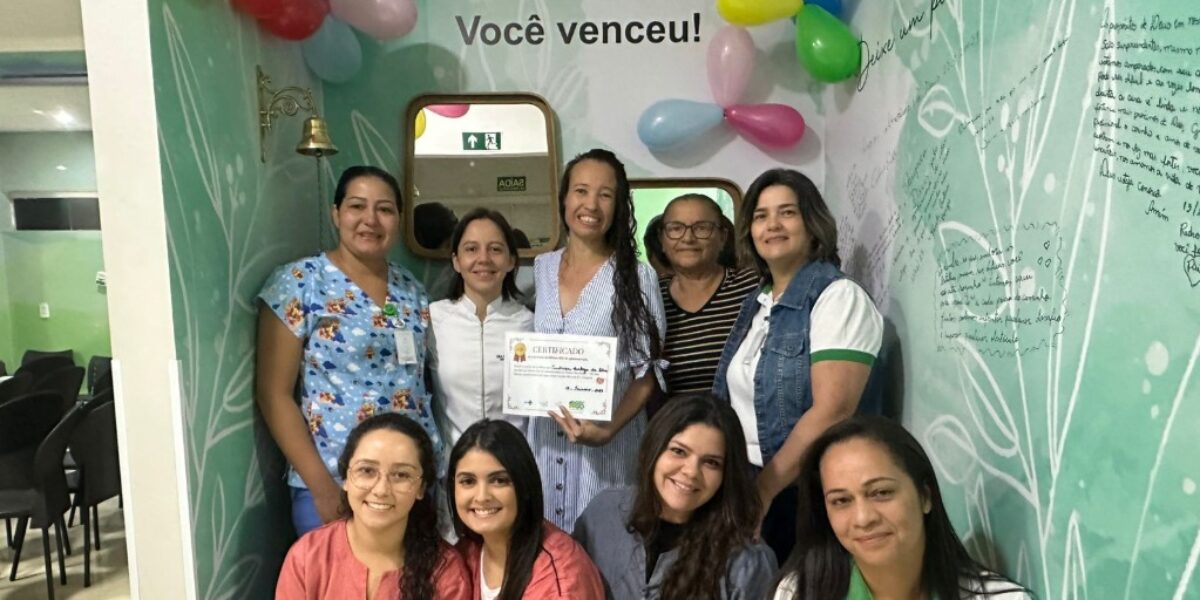 Pacientes do Hospital Estadual de Itumbiara celebram fim do tratamento contra o câncer