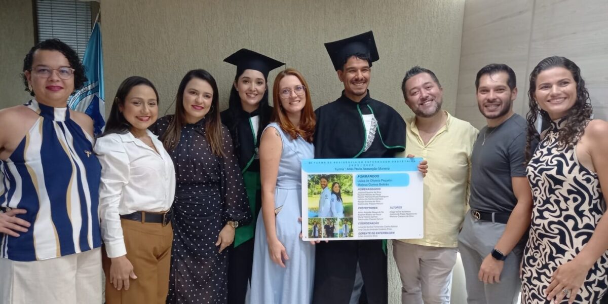 Hemu realiza formatura da Residência Médica e de Enfermagem Obstétrica