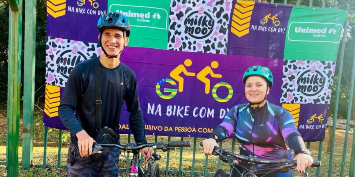 Paciente em processo de reabilitação no Ceap-Sol participa de pedal inclusivo