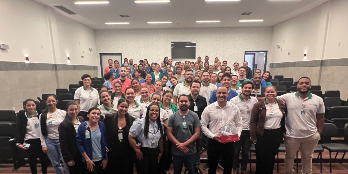 Comunicação não violenta é tema de capacitação no Hospital Estadual de Águas Lindas
