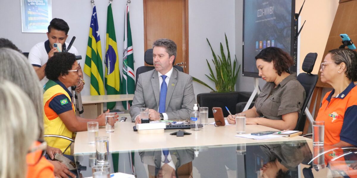 Secretário recebe presidente da Federação dos Agentes Comunitários de Saúde e Agentes de Combate às Endemias do Estado de Goiás – 02/06/2025