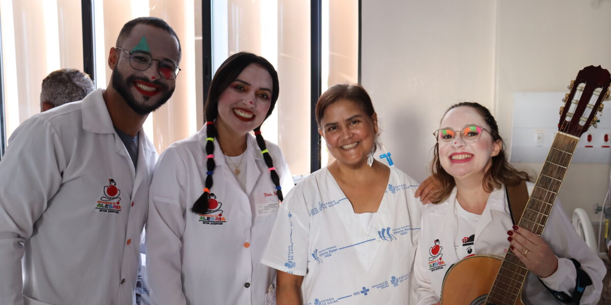 Semeadores da Alegria promovem acolhida e escuta ativa durante visita solidária aos pacientes do HGG