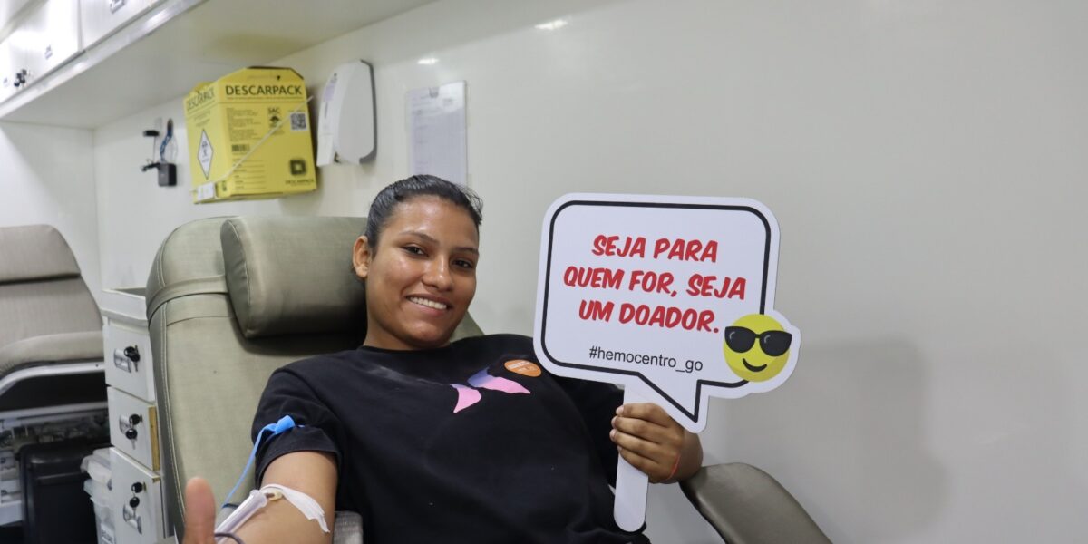 Hemocentro de Goiás marca presença na Romaria do Divino Pai Eterno