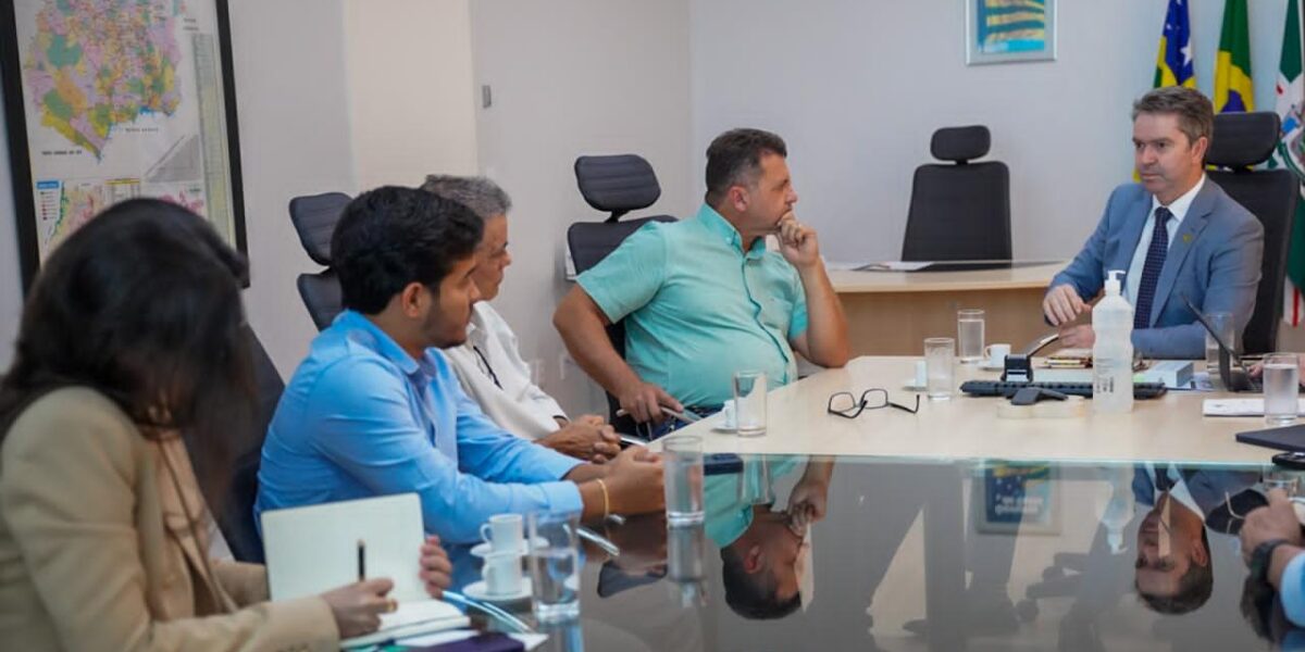 Secretário Reúne-se com prefeito de São Luís do Norte – 22/07/2025