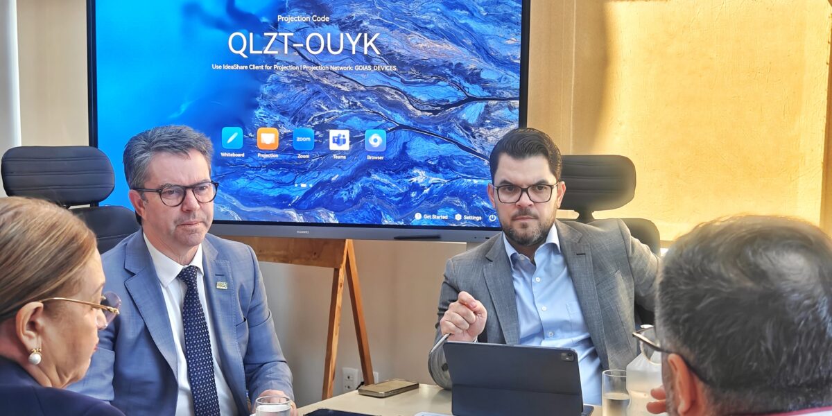 Secretário recebe superintendente da Santa Casa de Misericórdia de Goiânia – 22/07/2025