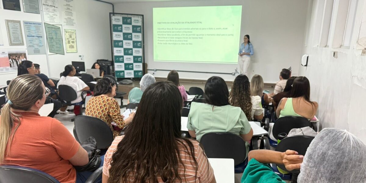 Hemu realiza capacitação em monitoramento fetal