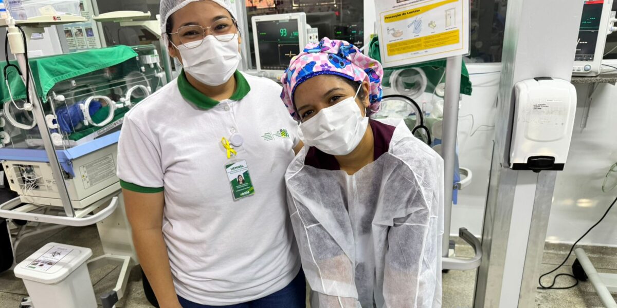 HEMNSL fortalece cuidado humanizado com ofurô para recém-nascidos