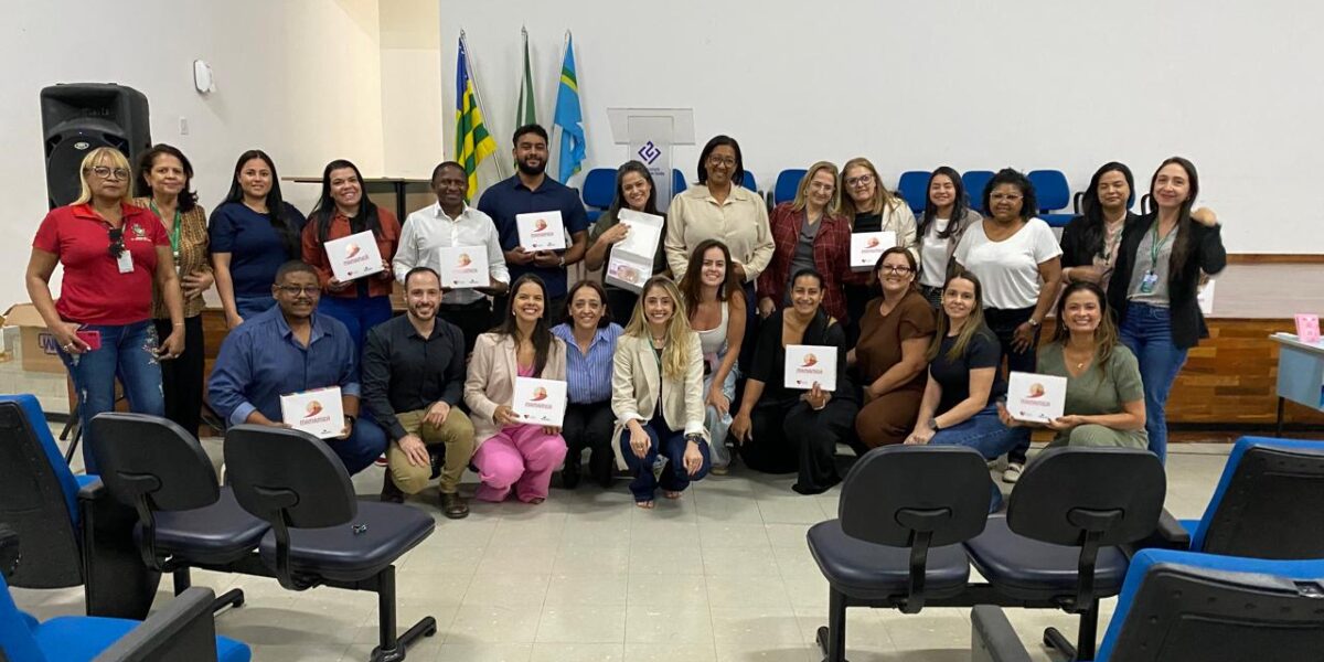 Saúde capacita profissionais para o programa Goiás Todo Rosa
