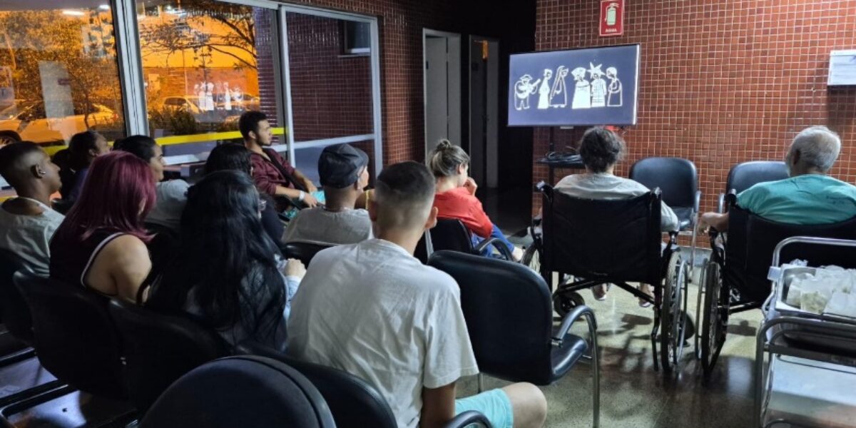 Cine Heapa leva diversão e acolhimento a pacientes e acompanhantes