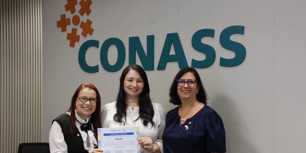 Goiás é homenageado pela atuação como estado piloto na Rede Nacional de Dados em Saúde