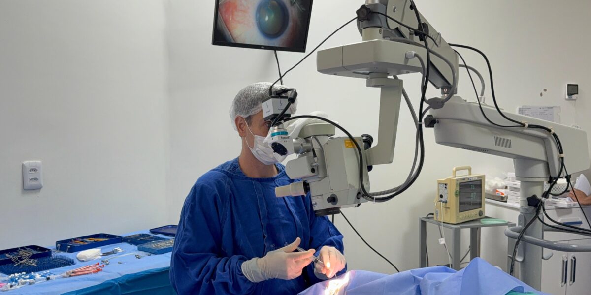 Ampliação de atendimento oftalmológico reduz fila de espera em atendimentos eletivos no Hospital Estadual de Jataí