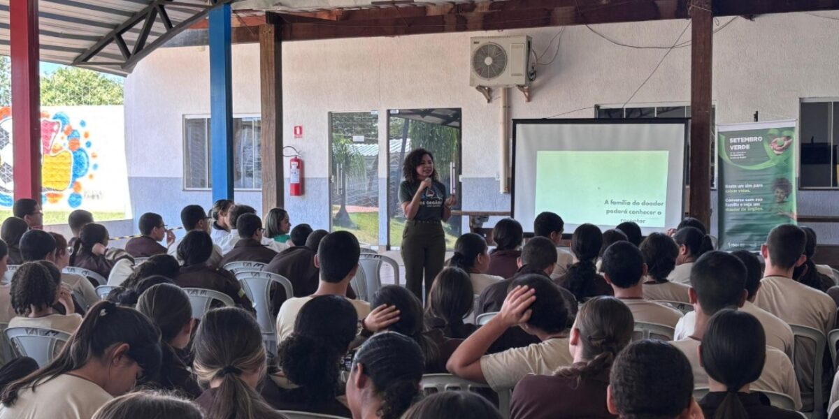HDT leva campanha sobre doação de órgãos às escolas no Setembro Verde