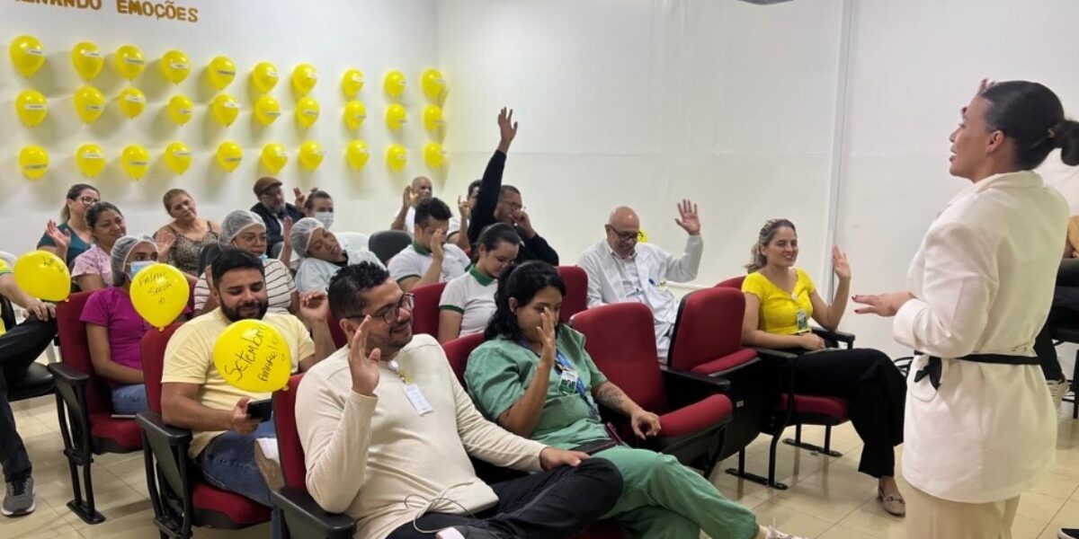 HEMNSL debate valorização da saúde mental de profissionais, em ação do Setembro Amarelo