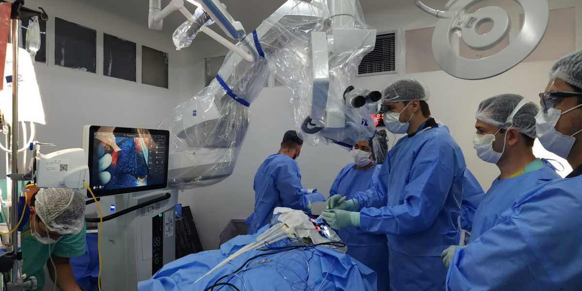 Hugo realiza primeira cirurgia de aneurisma cerebral e avança na neurocirurgia de alta complexidade