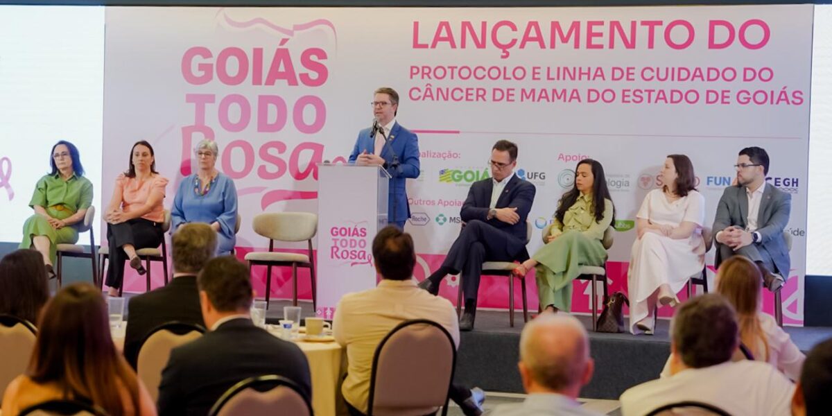 Saúde Estadual lança novo protocolo do Goiás Todo Rosa