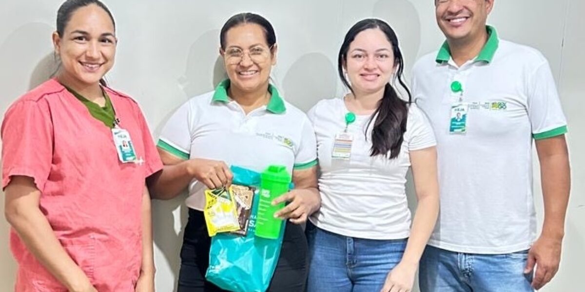 Hospital Estadual de Jaraguá realiza Desafio de 21 Dias e promove hábitos saudáveis