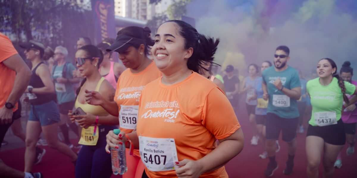 HGG promove 4ª edição da corrida Colorindo a Vida Sem Diabetes