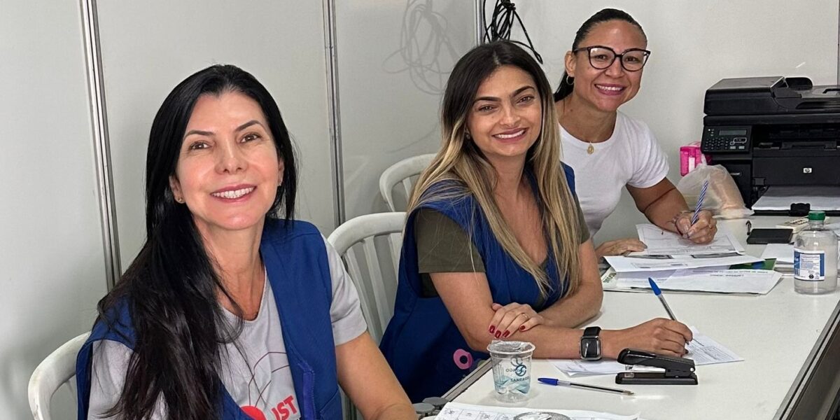 Saúde marca presença em mais uma edição do Goiás Social, em Santa Helena de Goiás