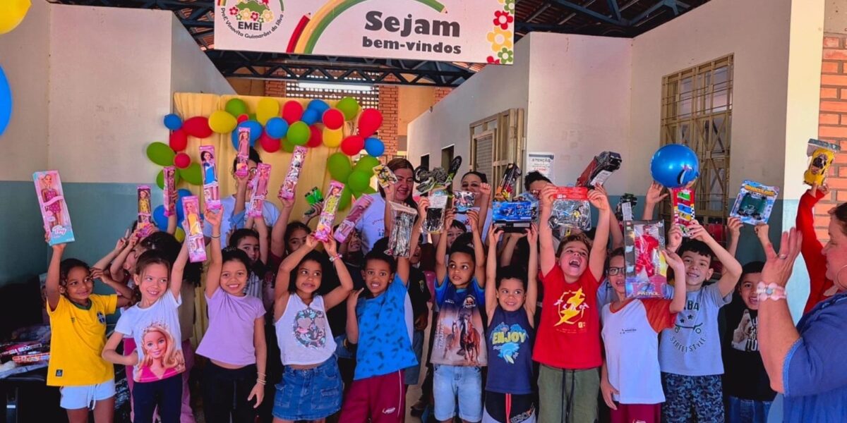 Hospital Estadual de Aparecida de Goiânia leva alegria a crianças com campanha solidária