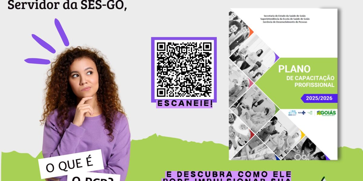 SES-GO lança Plano de Capacitação Profissional 2025/2026  