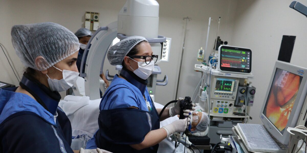 HGG realiza procedimento raro para retirada de tumor gigante com técnica minimamente invasiva