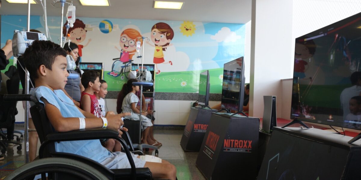 Ação inédita do Governo de Goiás une tecnologia e humanização no atendimento pediátrico