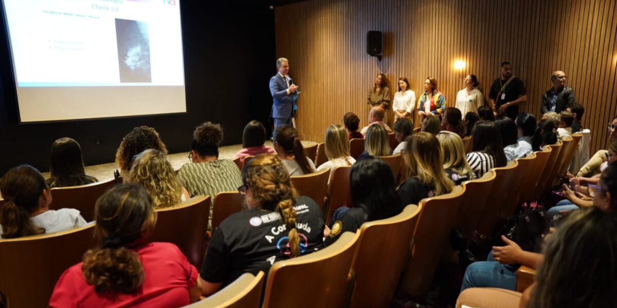 Saúde estadual realiza treinamento para ampliar qualidade das mamografias em Goiás