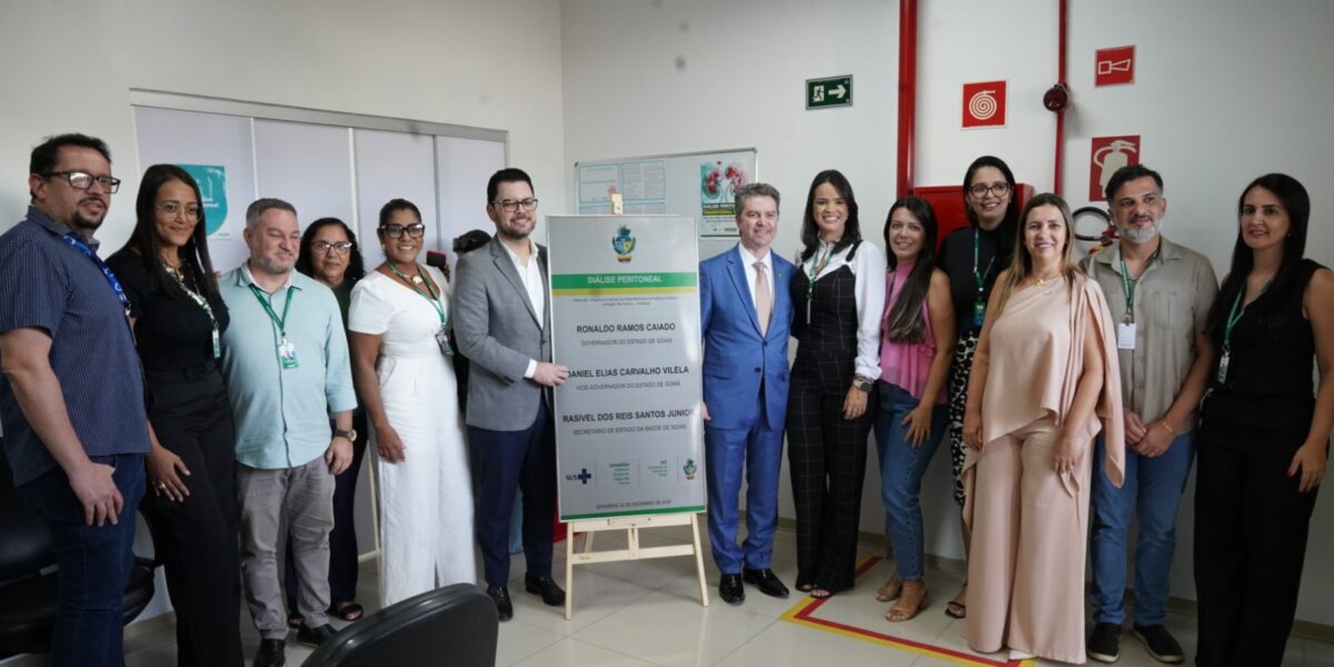 SES inaugura diálise peritoneal na Policlínica de Goianésia – 22/12/2025