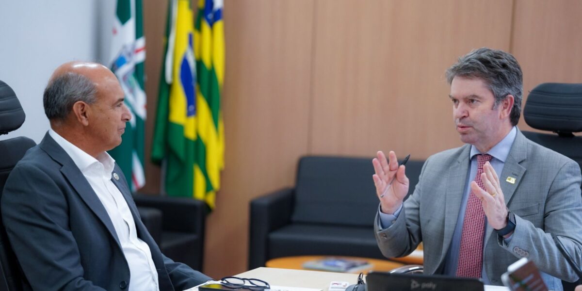 Secretário recebe o prefeito da cidade de Goiás – 21/01/2026