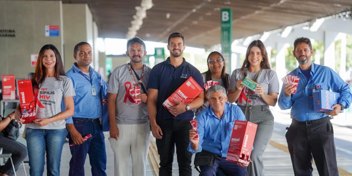 SES realiza ação de prevenção às ISTs e Aids no Terminal do Jardim Novo Mundo – 12/02/2025