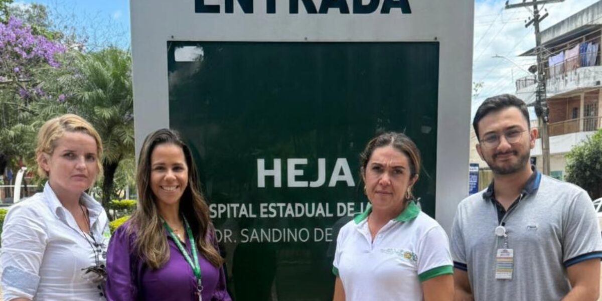 Heja recebe visita técnica do Setor de Humanização da SES-GO