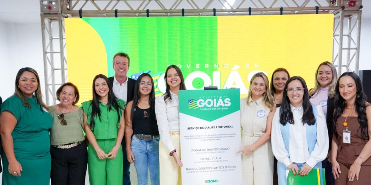 Governo de Goiás inaugura serviço de diálise peritoneal na Policlínica de Quirinópolis