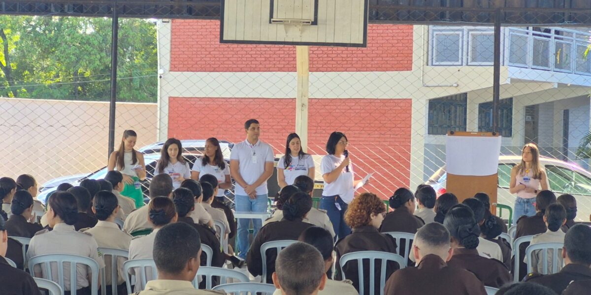 HDT leva conscientização sobre tuberculose a estudantes em Goiânia