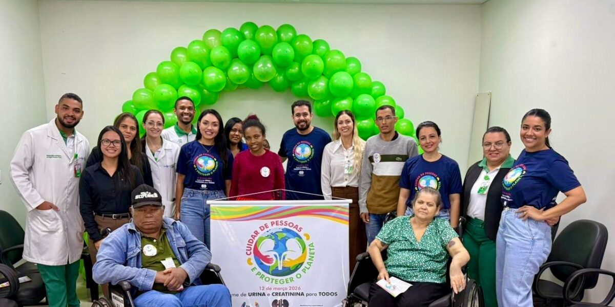 Policlínicas Estaduais de Posse e Formosa promovem campanha pelo Dia Mundial do Rim