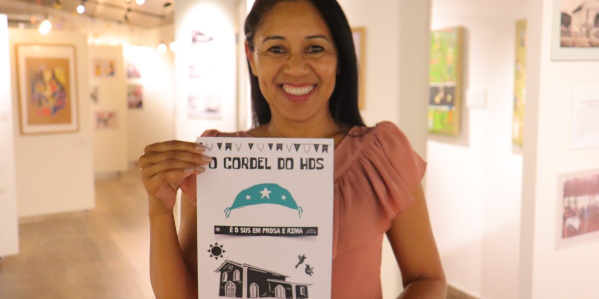 HDS usa cordel para explicar o SUS e aproximar pacientes do cuidado