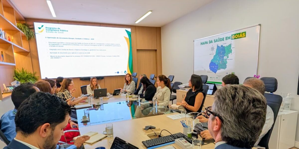 Comitê Setorial de Compliance Público da SES aprova resultados do monitoramento de riscos referentes ao 3° quadrimestre de 2025