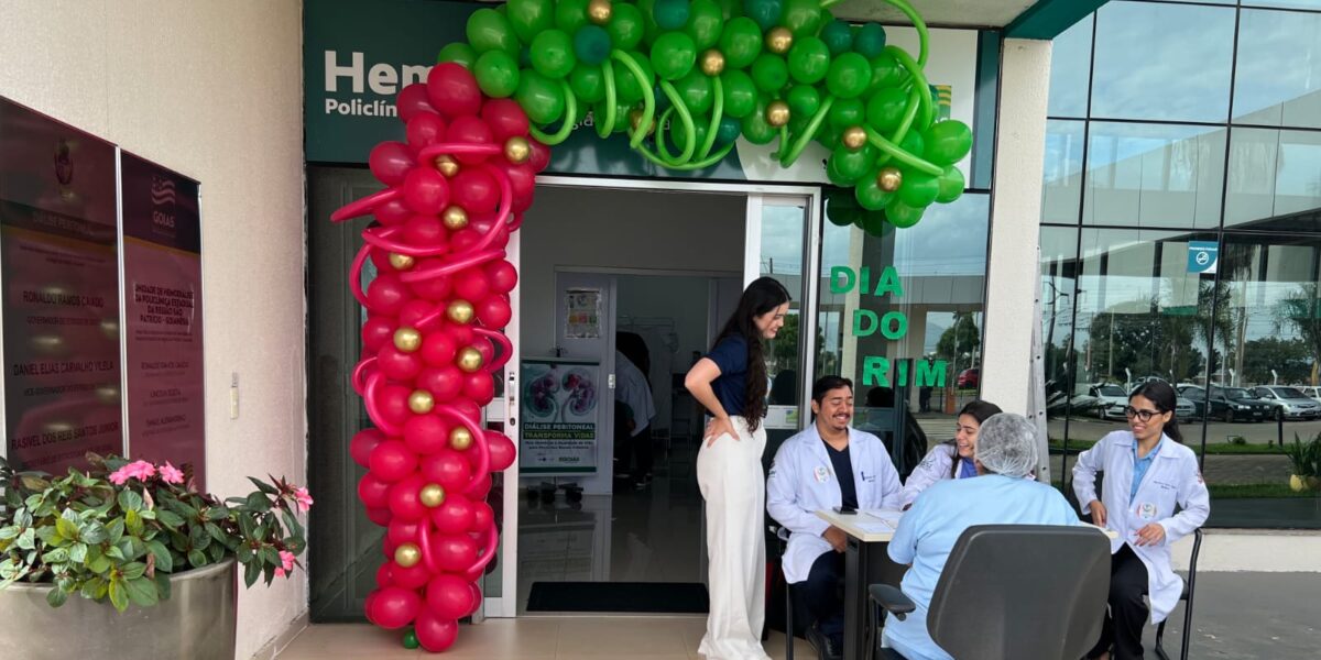 Policlínica de Goianésia realiza ação de conscientização no Dia Mundial do Rim