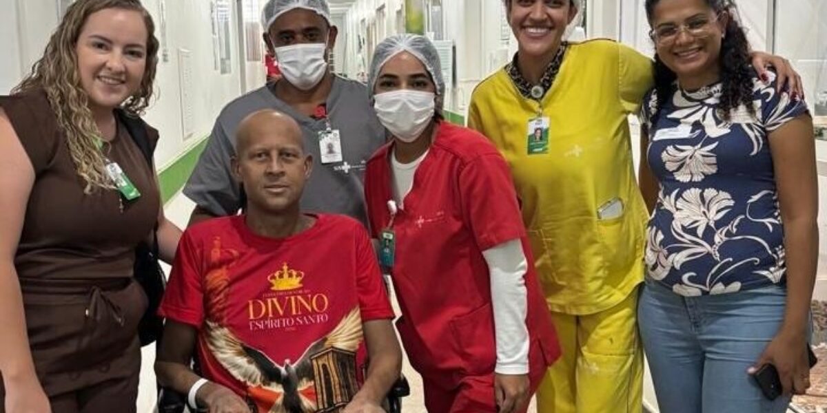 Superação e cuidado humanizado marcam recuperação de paciente no HEF