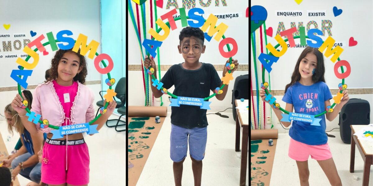 Cresm fortalece conscientização sobre autismo com ação para crianças e famílias