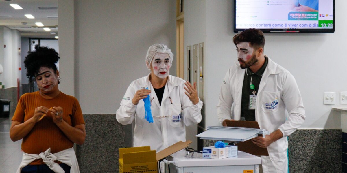 Abril Verde: Crer promove teatro itinerante para conscientizar colaboradores sobre segurança no trabalho
