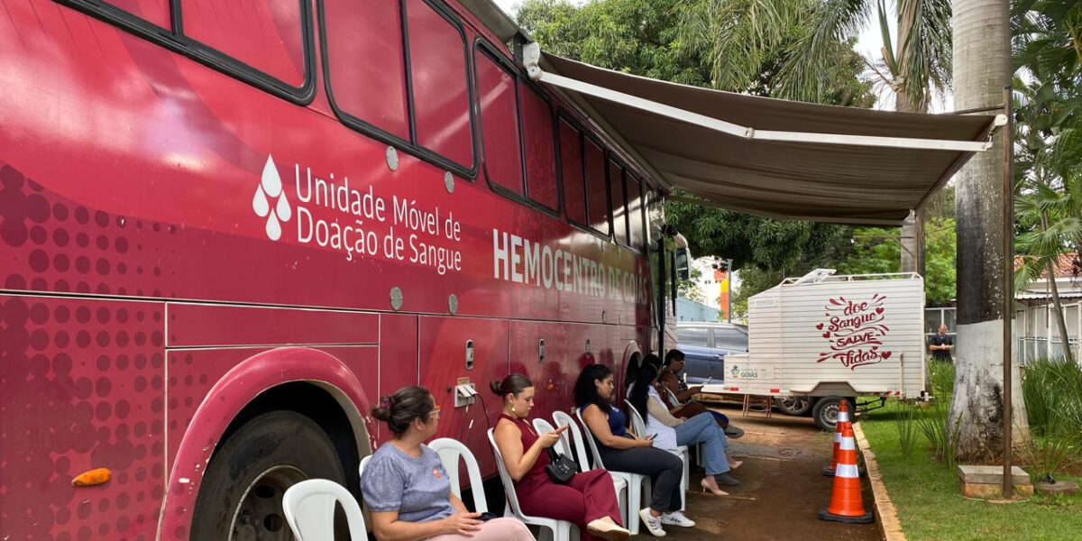 HDT realiza ação de doação de sangue e reforça apoio ao Hemocentro de Goiás