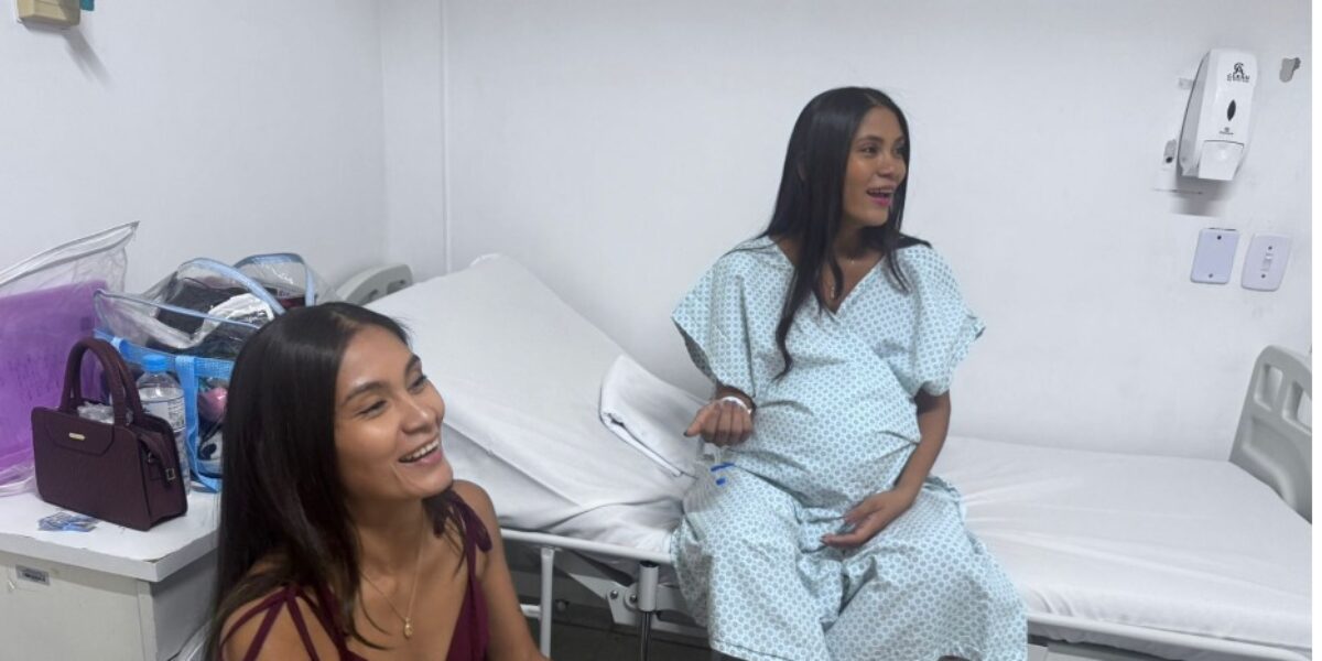 Hospital Estadual da Mulher acolhe mãe e gêmeos siameses vindos do Tocantins